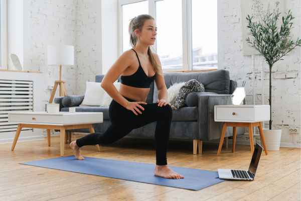 Woman exercising confidently after femiwand treatment Folkestone